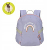 Lassig Mini batoh Tiny Outdoor Rainbow - pastelová fialová