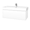 Dreja Umývadlová skrinka VARIANTE SZZ 100 umývadlo Glance - M01 Biela mat / M01 Biela mat