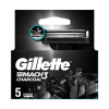 Gillette Mach3 Charcoal 5 ks