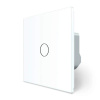 LIVOLO VL-C701IHR-11 Bezpotenciálové tlačidlo č.1/0 + RF - biele (Radenie č.1/0 - jednopólové tlačidlo vl-c701ihr-11)