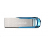 SanDisk Flash Disk 64GB Ultra Flair, USB 3.0, tropická modrá SDCZ73-064G-G46B