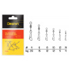 Delphin Rollings swivel with Hooked snap BN veľ.14