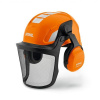 STIHL ADVANCE VENT – pracovná helma so štítom a ochranou sluchu SNR 28, kovová mriežka