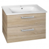 Aqualine Vega Umývadlová skrinka 72x57,6x43,8 cm, dub platina VG873