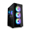 ZALMAN case I3 NEO TG, Mid Tower, ATX, 2xUSB 3.0, 1xUSB 2.0, 4x 120mm RGB Fan, černá i3 NEO TG Black