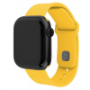 Set silikónových remienkov FIXED Silicone Sporty Strap pre Apple Watch 42/44/45/46mm, žltý