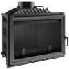 Vzduchový krb Kratki Viktor 14 kW 200 mm čierny