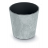 PROSPERPLAST Kvetináč URBI ROUND EFFECT 30cm betónový