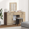 zahrada-XL Toaletný stolík 3 pcs Hnedá 50 x 41 x 135 cm Kompozitné drevo 3334256