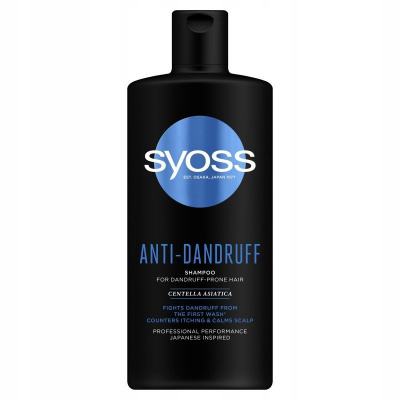 Syoss Anti-Dandruff proti Lupinám šampón na vlasy 440ml