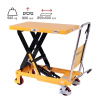 Mobilný hydraulický zdvíhací stôl, do 500 kg, doska 81,5 x 50 cm