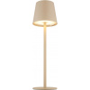 Globo Lighting Vannie stolová lampa 1x3 W biela-piesková 58438S