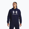 Pánska mikina Under Armour Rival Fleece Logo HD midnight navy/white