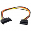 Kábel Gembird extention cable power SATA 15pin (M/F) 30 cm CC-SATAMF-01