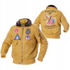 MIL-TEC Pilot lietajúce tigre bunda xxl (Mil-Tec Top Gun Flying Tigers bunda žltá xxl)