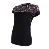 Sensor Merino Impress KR dámské velikost M barva černá/floral
