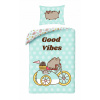 Halantex Obliečky Pusheen Good Vibes Bavlna 140x200 70x90
