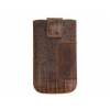 PUZDRO BUGATTI NOKIA C3,C7, HTC WILDFIRE CROCO M HNEDE