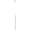 Zavesená lampa pastel 1 biela trubica sl.0465 sollux (Závesná lampa PASTELO 1 Biela trubica SL.0465 SOLLUX)