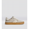 CATIBA PRO 2.0 Plaza Taupe Suede and Cordura Ivory Logo Sneaker
