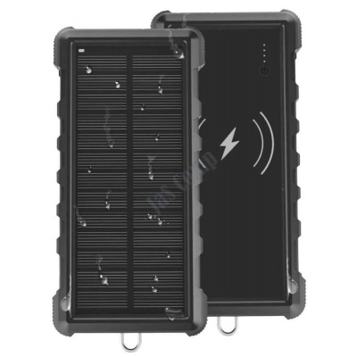 Solární powerbanka VIKING W24W 24000mAh, QC3.0, bezdrátové nabíjení (VSPW24W)