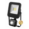 ALFA PIR SMD 10W CW 1100/1350lm - Reflektor LED s PIR čidlom pohybu