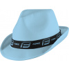 klobouk FORCE PANAMA, pastel.modrý-černý