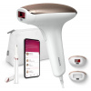 Philips Lumea IPL 7000 Series epilátor, zastrihávač HP6388, aplikácia, 2 nástavce