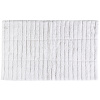 ZONE DENMARK TILES 50 x 80 cm - kúpeľňová predložka z bavlny s certifikátom Oeko-Tex, biela