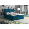 Casarredo Posteľ s matracom s ÚP Lučina BOX 160x200 výber látok Modrý 78