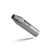 GPR Koncovka výfuku Slip-on GPR SATINOX ATV PO.5.3.SATATV Brushed Stainless steel including removable db killer and link pipe