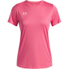 Under Armour Challenger Training dámske tričko Pink/White 8 (XS)