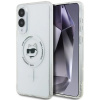 Karl Lagerfeld - IML MagSafe ochranný obal na Samsung Galaxy S25 Edge – biela Choupette hlava KF2353899
