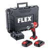 FLEX PD 2G 18.0-EC LD/2.5 Set Aku vŕtací skrutkovač s príklepom 18V 519057