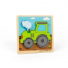 BIGJIGS Vkládací puzzle - Traktor