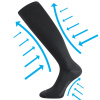 VoXX woolax 35-38 (23-25) tmavo šedá