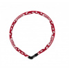 Lankový zámok ABUS 4804C/75 red SYMBOLS Steel-O-Chain