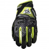 Rukavice na motorku FIVE Stunt Evo Replica Fiber Fluo Žlté XS