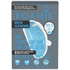 Foamie 3in1 Shower Body Bar For Men Seas The Day - Tuhá péče 3v1 pro muže s aktivním uhlím 90 gr