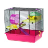 Klietka s vaničkou pre malé hlodavce Gino 1 Color 38 x 42 x 29 cm