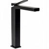 Čierna Wysoka Rea-B4414 Black Washbasin Batéria (Čierna Wysoka Rea-B4414 Black Washbasin Batéria)