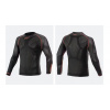ALPINESTARS Ride Tech v2 Top LS Summer Black Red funkční triko XS / S