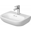 Duravit D-Code umývadlo 45x34 cm polokrúhly klasické umývadlo biela 07054500002