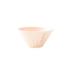Origami keramický dripper na čaj mat. růžový