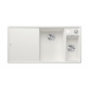 Blanco Axia III 6 - Silgranitový drez, 100x51 cm, s ovládaním odtoku a príslušenstvom, InFino, biela 523477