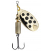 Rotačný blyskáč Abu Garcia Fast Attack LF 4cm 7gr Gold/Black Dot