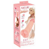 Nature Skin Masturbátor v real. designu vagíny/penisu i možnost nástavce na penis