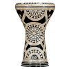 Gawharet El Fan - Gawharet EL Fan - Darbuka (Doumbek) Ivory pearl Planets 8.75” x 17”