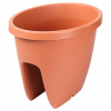 Plastkon Balconia OVI balkónový kvetináč 30 cm terakota