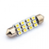 LED auto žiarovka C5W 12 SMD 3528 36mm